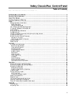 Предварительный просмотр 3 страницы Valley ClassicPlus Owner'S Manual