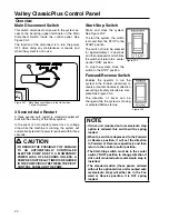 Preview for 20 page of Valley ClassicPlus Owner'S Manual