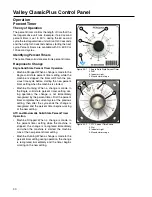 Preview for 30 page of Valley ClassicPlus Owner'S Manual