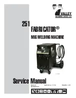 Valley FABRICATOR 251 Service Manual предпросмотр