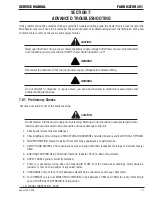 Предварительный просмотр 63 страницы Valley FABRICATOR 251 Service Manual