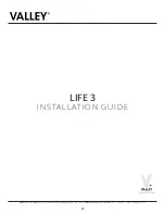 Preview for 1 page of Valley LIFE 3 Installation Manual