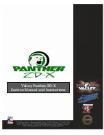 Предварительный просмотр 1 страницы Valley Panther ZD-X Service Manual And Instructions