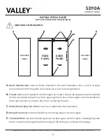 Preview for 3 page of Valley SD10A Installation Manual