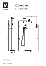 Preview for 3 page of Vallone COMO 04 Installation Instructions Manual