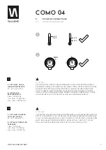 Preview for 5 page of Vallone COMO 04 Installation Instructions Manual