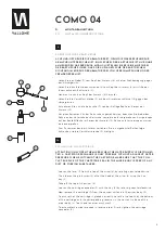 Preview for 8 page of Vallone COMO 04 Installation Instructions Manual