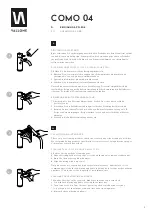 Preview for 9 page of Vallone COMO 04 Installation Instructions Manual