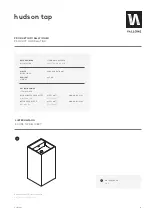 Предварительный просмотр 2 страницы Vallone hudson tap Manual