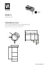 Предварительный просмотр 1 страницы Vallone NERO 11 Technical File