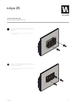 Предварительный просмотр 4 страницы Vallone noya 25 Technical Information