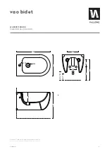 Preview for 3 page of Vallone vao bidet 5100-80-0012-MW Technical Information