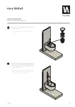 Preview for 10 page of Vallone vao bidet 5100-80-0012-MW Technical Information