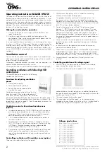 Preview for 2 page of Vallox 096 SE L Operating, Maintenance And Technical Instructions