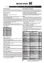 Preview for 15 page of Vallox 200 SE L Technical Specification