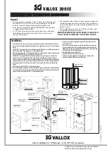 Preview for 20 page of Vallox 200 SE L Technical Specification