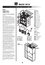 Preview for 2 page of Vallox 252 D Series Instructions For Use And Maintenance Manual