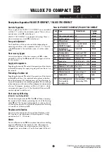 Preview for 7 page of Vallox 70 COMPACT R/L Technical Specifications