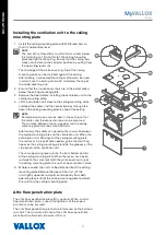 Предварительный просмотр 8 страницы Vallox 99 MV Manual