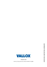 Предварительный просмотр 24 страницы Vallox 99 MV Manual