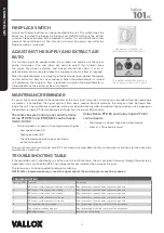 Preview for 4 page of Vallox B3740 Manual