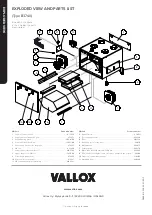 Предварительный просмотр 16 страницы Vallox B3740 Manual