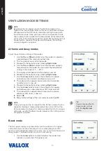 Preview for 14 page of Vallox MyVallox Control Manual