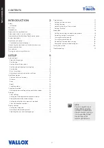 Предварительный просмотр 2 страницы Vallox MyVallox Touch Manual