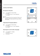 Предварительный просмотр 16 страницы Vallox MyVallox Touch Manual