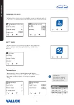 Preview for 10 page of Vallox Pureo Quick Manual