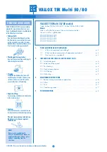 Preview for 2 page of Vallox TSK Multi 50 L Instructions For Use And Maintenance Manual