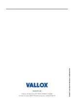 Предварительный просмотр 24 страницы Vallox Vallox 101 MV Manual