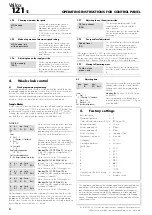 Preview for 6 page of Vallox VALLOX 121 SE L Operating, Maintenance And Technical Instructions