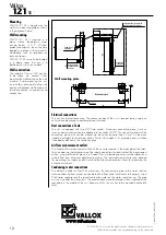 Предварительный просмотр 12 страницы Vallox VALLOX 121 SE L Operating, Maintenance And Technical Instructions