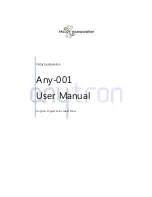 Valloy Incorporation Any-001 Anytron User Manual preview