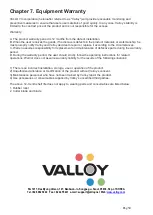 Preview for 50 page of Valloy Incorporation DUOBLADE F User Manual