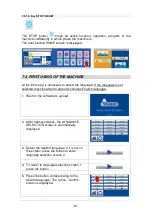 Preview for 61 page of Valmar MULTY P 12 TTi Handling, Operating And Maintenance Manual