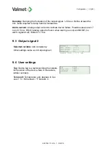 Preview for 30 page of Valmet OC2R Installation & Operating Manual