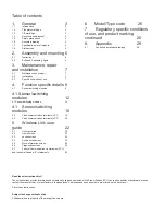 Preview for 2 page of Valmet Stonel Eclipse EC Series Installation Maintenance And Operating Instructions