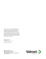 Предварительный просмотр 66 страницы Valmet Valmet MCA Installation & Owner'S Manual