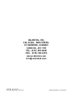 Предварительный просмотр 38 страницы VALMETAL 01A99-0200 Operators Manual And Parts Lists