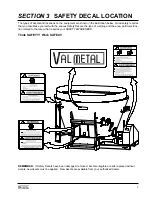 Preview for 11 page of VALMETAL 400-STA Operator'S Manual And Parts List