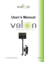 Valon Multispot Laser User Manual предпросмотр