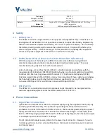 Preview for 5 page of Valon UPS6V-2 Operation Manual