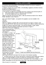 Preview for 9 page of Valor Fires 754 Installer And Owner Manual