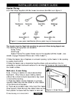 Preview for 8 page of Valor Fires 809 Installer And Owner Manual