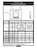 Предварительный просмотр 54 страницы Valor Fires 954 Installer And Owner Manual