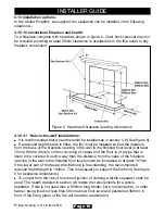 Preview for 16 page of Valor Fires 963 Installer And Owner Manual