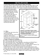 Preview for 16 page of Valor Fires Artura 958 Installer And Owner Manual