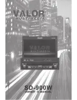 Предварительный просмотр 1 страницы Valor Multimedia SD-900W Owner'S Manual